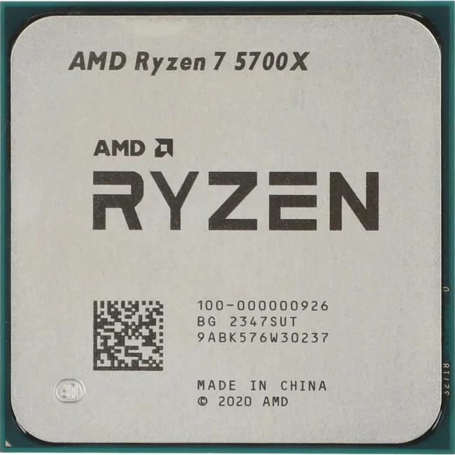 Процессор AMD Ryzen 7 5700X Ryzen 7 5700X OEM (8, 3.4 ГГц, 32 МБ, OEM)