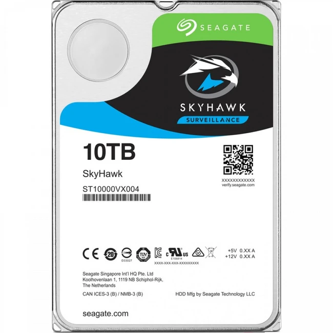 Серверный жесткий диск Seagate ST10000VE000 ST10000VE000 Seagate/Dahua (3,5 LFF, 10 ТБ, SATA)