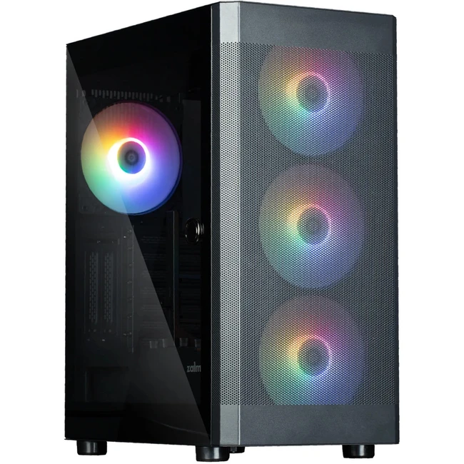Корпус Zalman i4 TG Black (Игровые, Mid-Tower)