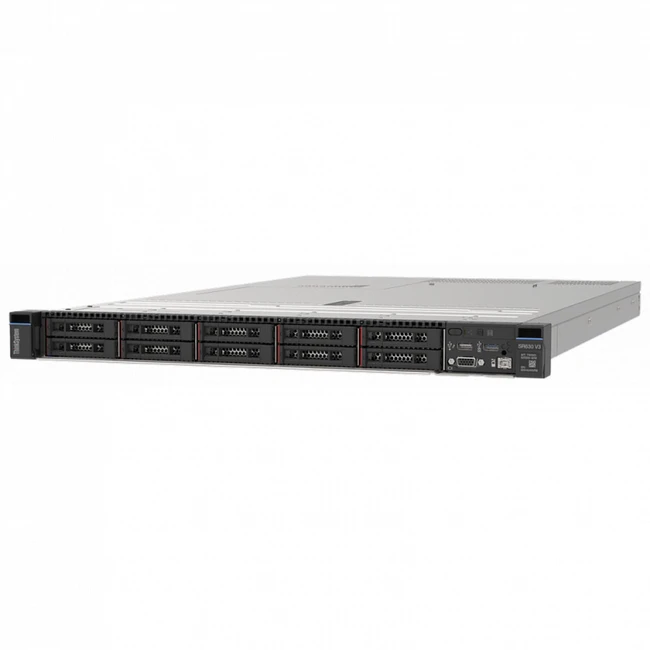 Сервер Lenovo ThinkSystem SR630 V3 7D73A046EA (1U Rack, Xeon Gold 6526Y, 2800 МГц, 16, 37.5, 1 x 32 ГБ, SFF 2.5", 8)