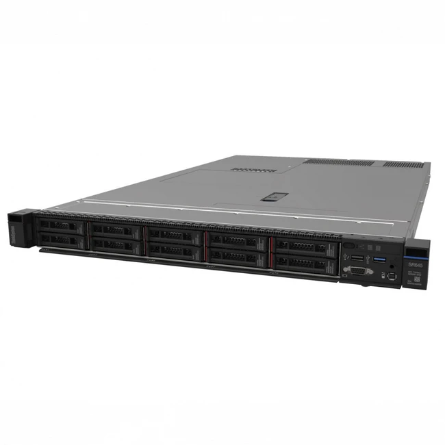 Сервер Lenovo ThinkSystem SR645 7D2XA06NEA (1U Rack, EPYC 7413, 2650 МГц, 24, 128, 1 x 64 ГБ, SFF 2.5", 8)