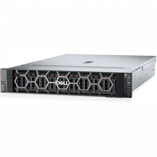 Сервер Dell R760XD2 210-BGSS-UZ01 (2U Rack, Xeon Gold 5415+, 2900 МГц, 8, 22.5, 1 x 128 ГБ, LFF 3.5", 24, 12x 4 ТБ)