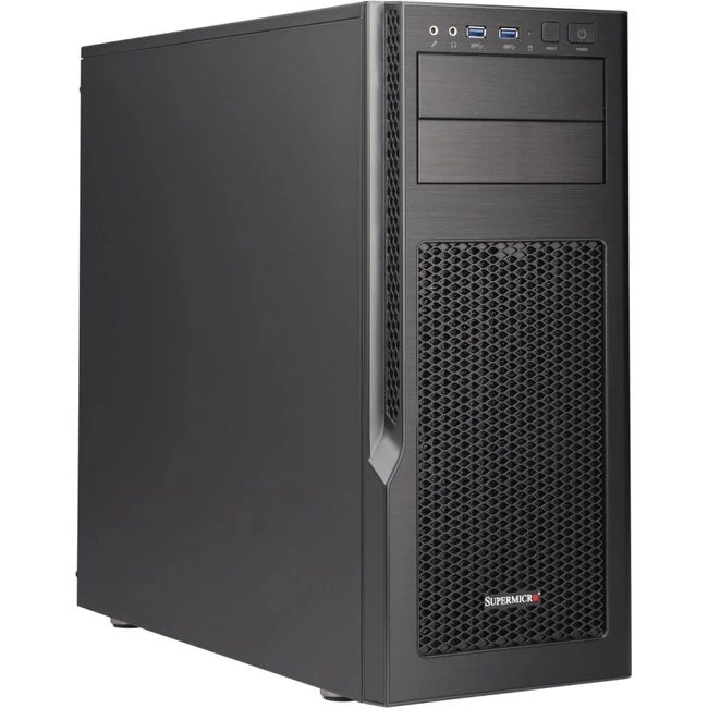 Сервер Supermicro GS5A-754K2136 Tower, Xeon E-2136, 3300 МГц, 6, 12, 1 x 16 ГБ, SFF 2.5" + LFF  3.5", 10, 2x 960  ГБ