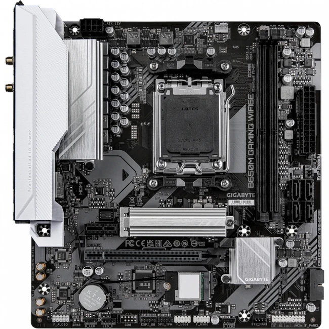 Материнская плата Gigabyte B650M GAMING WIFI6E B650M Gaming WIFI6E rev.1.2 Micro-ATX, AMD AM5