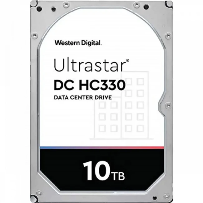 Серверный жесткий диск Western Digital WD Ultrastar DC HC330 WUS721010AL5204, 10ТБ 0B44497 3,5 LFF, 10 ТБ, SAS