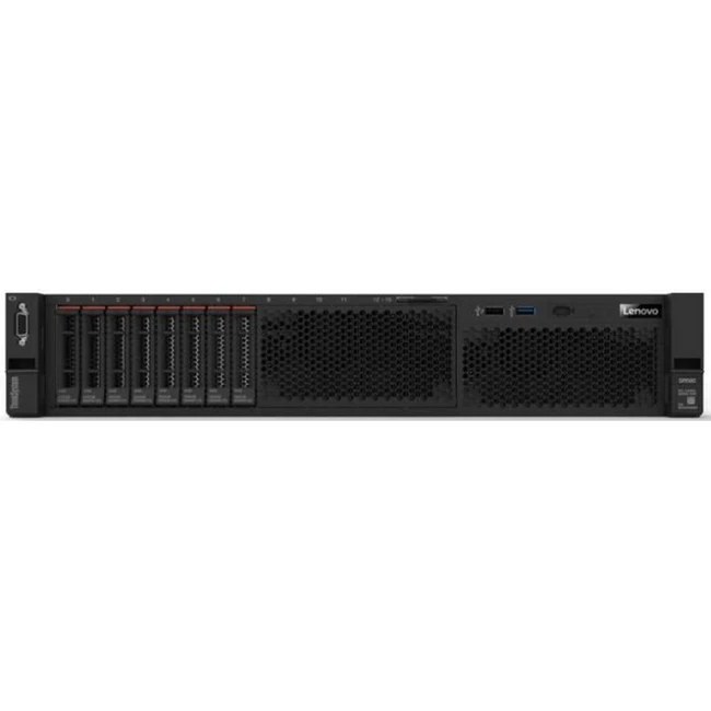 Сервер Lenovo SR590 7X99A00SEA 2U Rack, Xeon Silver 4116, 2100 МГц, 12, 16.5, 1 x 16 ГБ, SFF 2.5", 8