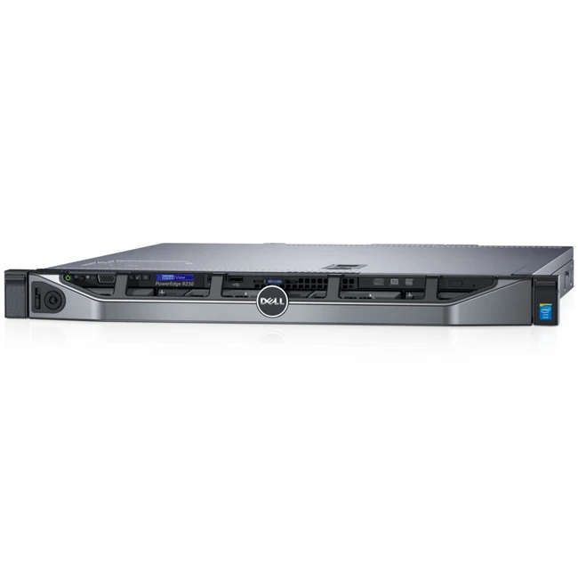 Сервер Dell PowerEdge R230 210-AEXB_1225_no HDD (1U Rack, Xeon E3-1225 v5, 3300 МГц, 4, 8)