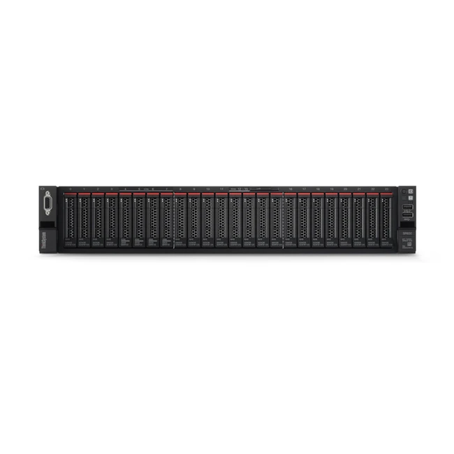 Сервер Lenovo SR650 7X06A04QEA 2U Rack, Xeon Silver 4114, 2200 МГц, 10, 13.75, 1 x 16 ГБ, SFF 2.5", 24
