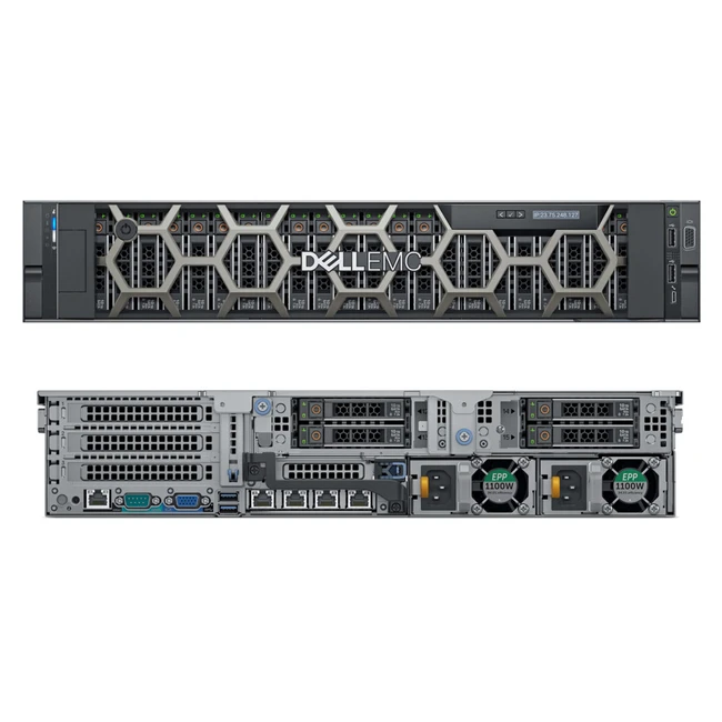 Сервер Dell PowerEdge R740xd R7XD-3639/001 2U Rack, Xeon Silver 4110, 2100 МГц, 8, 11, 2 x 16 ГБ, SFF 2.5", 24