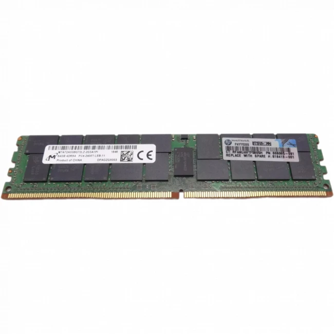 Серверная оперативная память ОЗУ HPE 64GB DDR4-2400 805358-B21 (64 ГБ, DDR4)