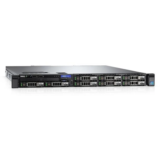 Сервер Dell PowerEdge R430 210-ADLO-290 (1U Rack, Xeon E5-2623 v4, 2600 МГц, 4, 10, 1 x 8 ГБ, SFF 2.5", 10)