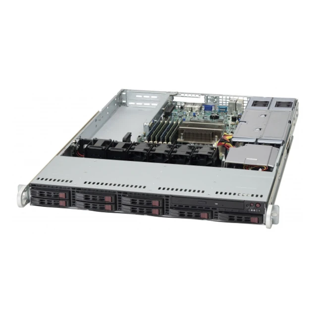 Серверный корпус Supermicro CSE-113AC2-R706WB2 8x2.5" 12Gb/s 2x750W