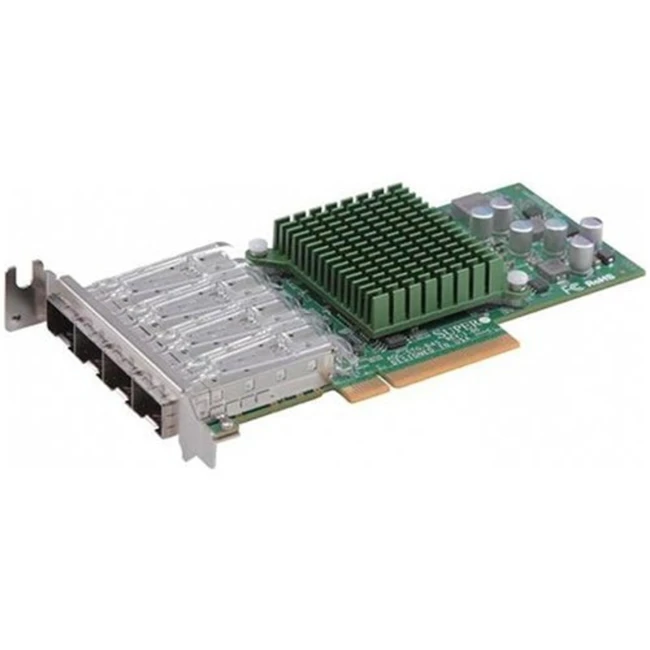 Сетевая карта Supermicro 4-port 10Gbe Standard LP with SFP+, Intel XL710-AM1 AOC-STG-I4S SFP+