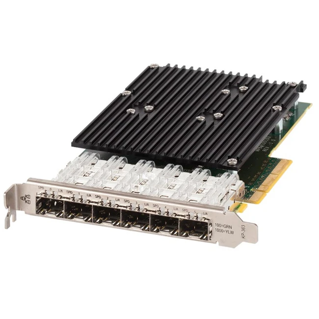 Сетевая карта Silicon Power Silicom PCI-E 1GBE 6-port SFP PE2G6SFPI35 (SFP)