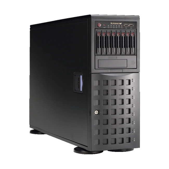 Серверная платформа Supermicro 4U SATA BLACK SYS-7048R-C1RT4+ Rack (4U)