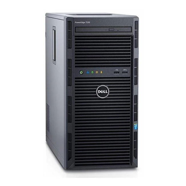 Сервер Dell PowerEdge T130 210-AFFS-29 Tower, Xeon E3-1230 v6, 3500 МГц, 4, 8, 1 x 16 ГБ, LFF 3.5", 4