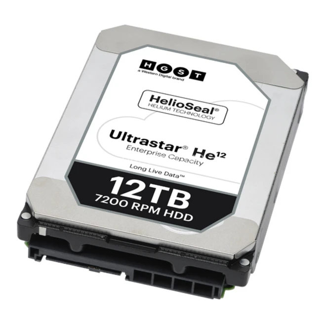 Серверный жесткий диск HGST HUH721212AL5204 3,5 LFF, 12 ТБ, SAS