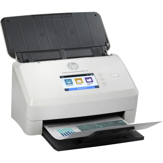 Скоростной сканер HP ScanJet Ent Flow N7000 snw1 6FW10A A4, CIS