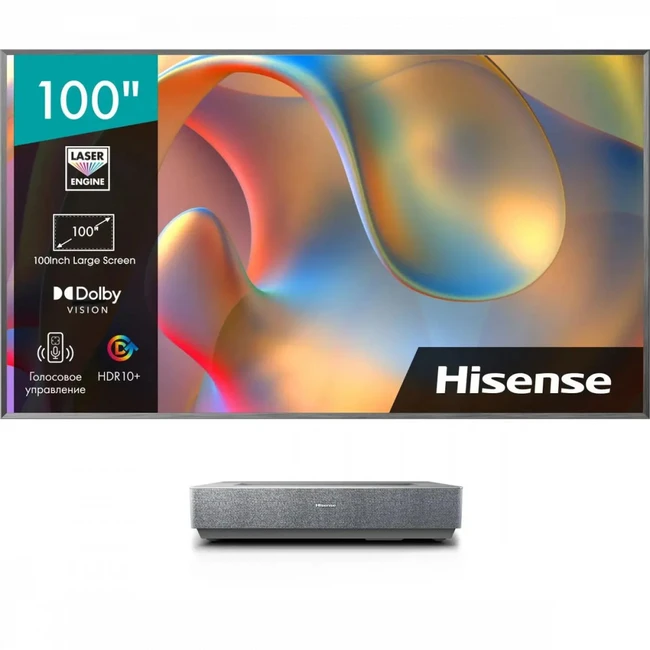 Телевизор Hisense 100L5H (100 ", Smart TV, Серебро)