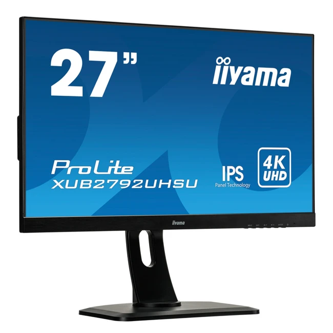 Монитор IIYAMA XUB2792UHSU-B1 27 ", IPS, 4K UHD 3840x2160 (16:9), 60 Гц