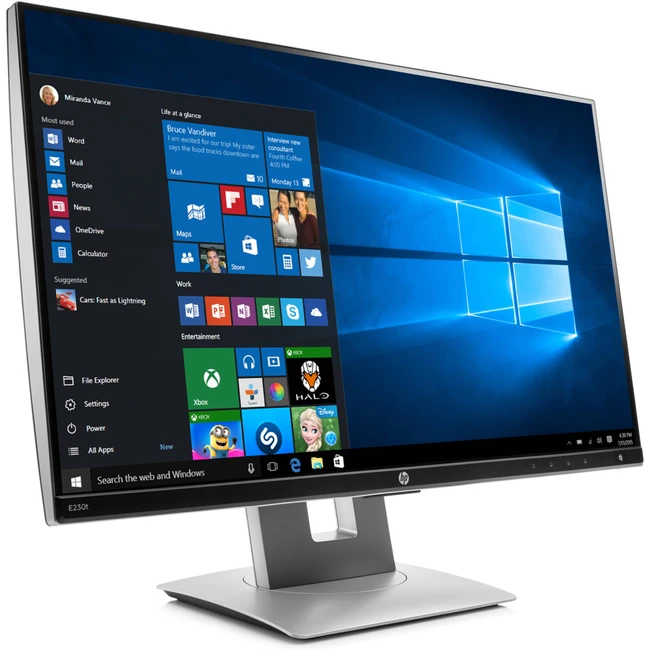 Монитор HP E230t W2Z50AA#ABB 23 ", IPS, Full HD 1920x1080 (16:9), 75 Гц