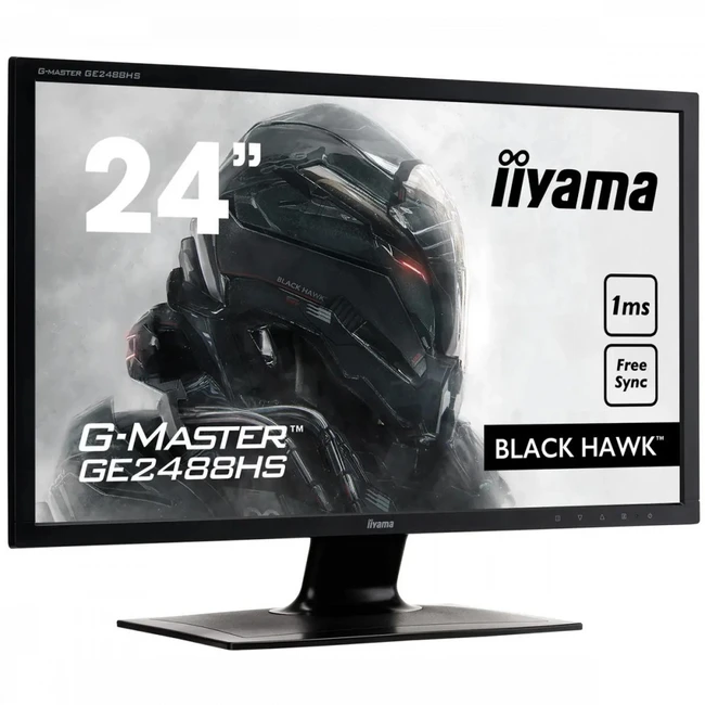 Монитор IIYAMA G-Master GE2488HS-B2 24 ", TN, Full HD 1920x1080 (16:9), 75 Гц