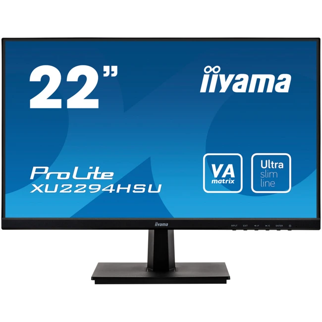 Монитор IIYAMA XU2294HSU-B1 21.5 ", VA, Full HD 1920x1080 (16:9), 75 Гц