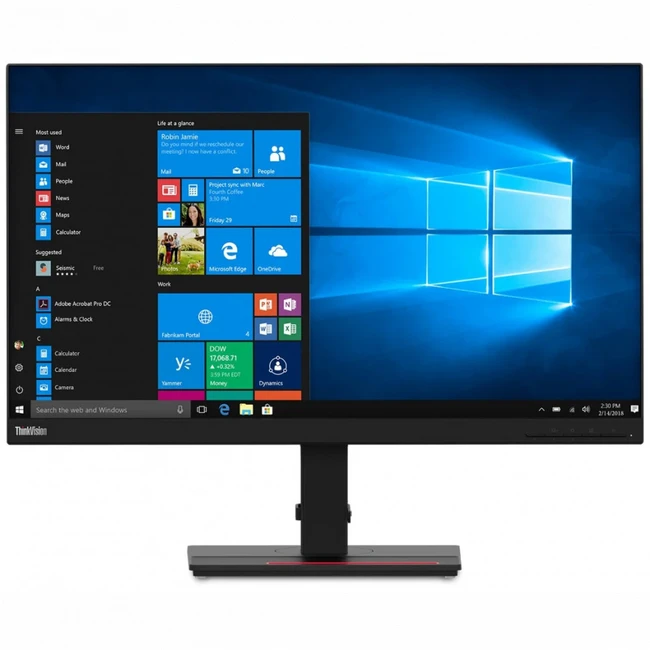 Монитор Lenovo ThinkVision T27q-20 61EDGAT2EU 27 ", IPS, Quad HD 2560x1440 (16:9), 75 Гц