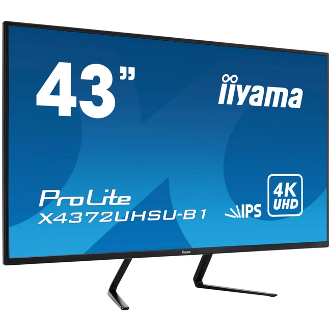Монитор IIYAMA ProLite X4372UHSU-B1 (42.5 ", IPS, 4K UHD 3840x2160 (16:9), 60 Гц)