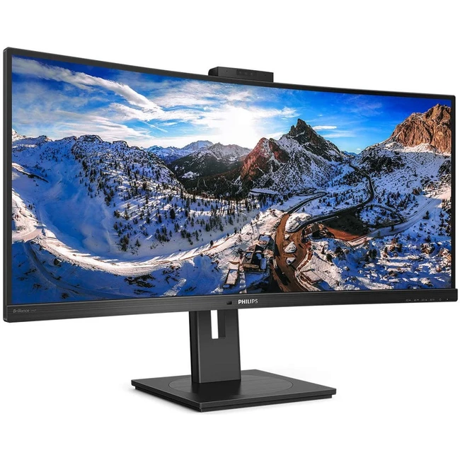 Монитор Philips 346P1CRH 346P1CRH/00 (34 ", IPS, Ultra-Wide QHD 3440x1440 (21:9), 100 Гц)