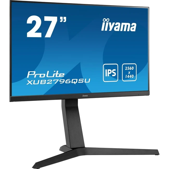 Монитор IIYAMA ProLite XUB2796QSU XUB2796QSU-B1 27 ", IPS, Quad HD 2560x1440 (16:9), 75 Гц