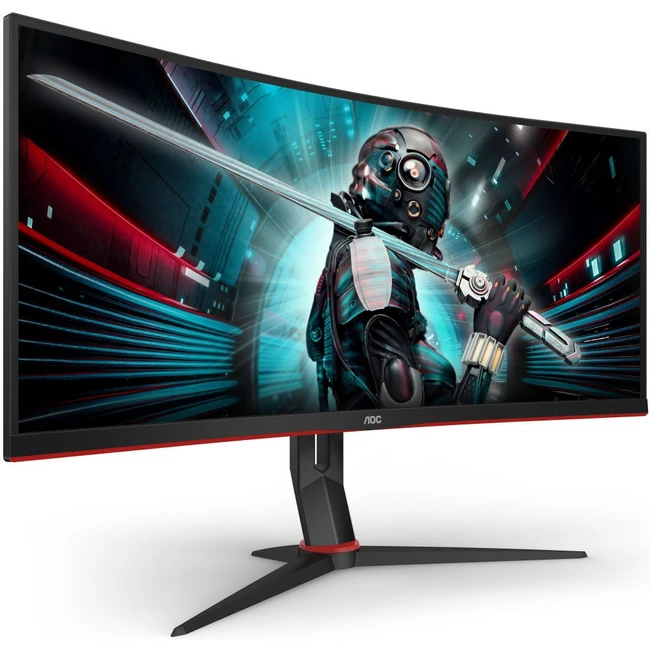 Монитор AOC CU34G2X CU34G2X/BK/01 (34 ", VA, Ultra-Wide QHD 3440x1440 (21:9), 144 Гц)
