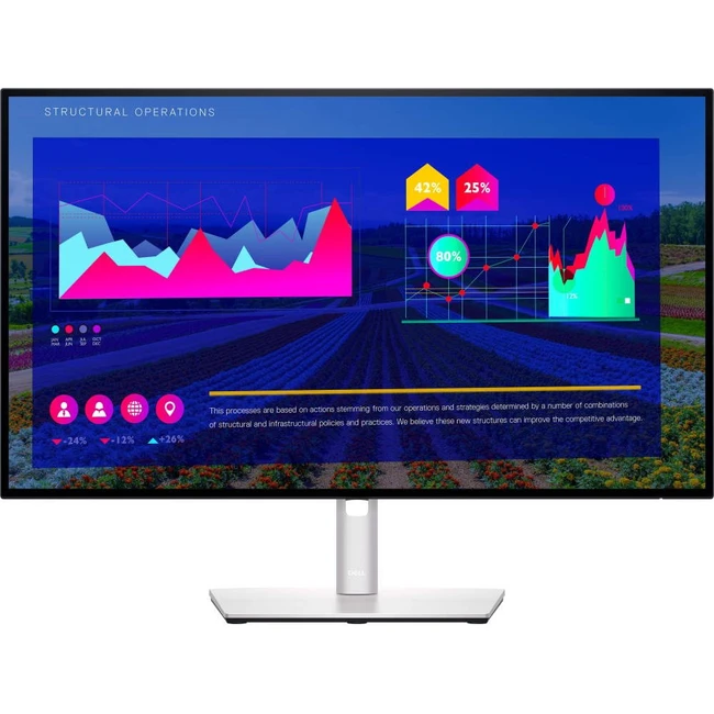 Монитор Dell UltraSharp U2722D 2722-5007 (27 ", IPS, Quad HD 2560x1440 (16:9), 60 Гц)