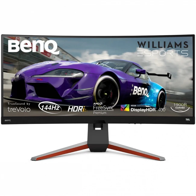 Монитор BenQ EX3415R 9H.LK2LJ.TBE (34 ", IPS, Ultra-Wide QHD 3440x1440 (21:9), 144 Гц)