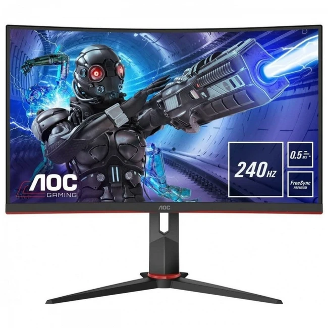 Монитор AOC C27G2ZU C27G2ZU/BK (27 ", VA, Full HD 1920x1080 (16:9), 240 Гц)