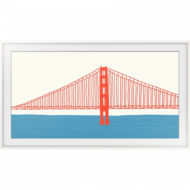 Опция к телевизору Samsung Дополнительная рамка для The Frame 50" 2021 (белый) VG-SCFA50WTBRU