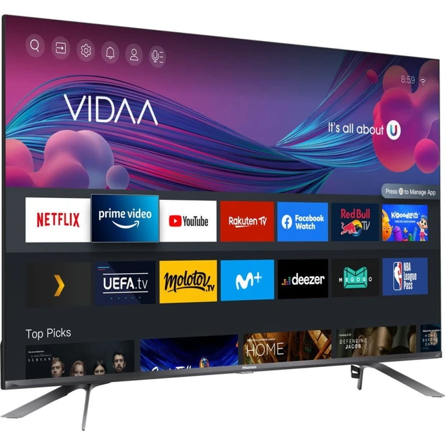 Телевизор Hisense 55E76GQ (55 ", Черный)