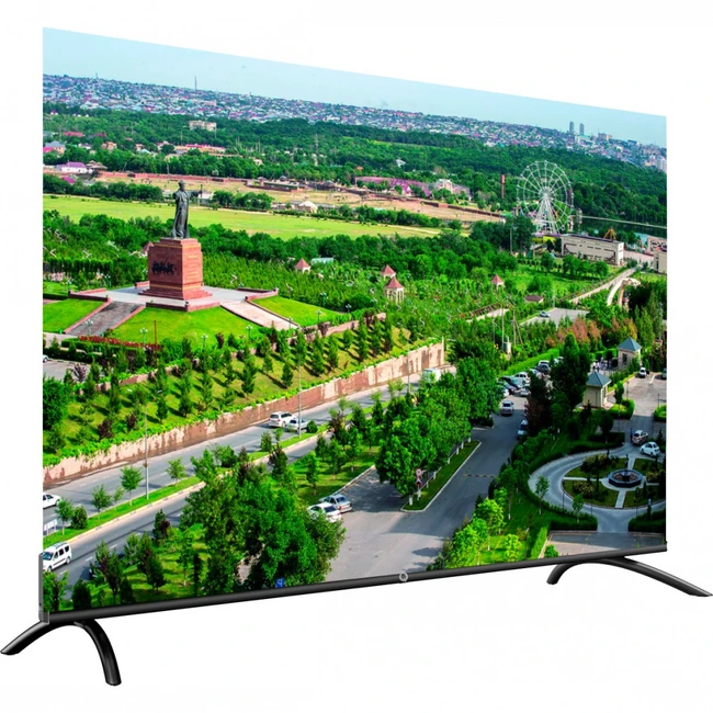 Телевизор Qwatt Q55YK-MB Smart 4K UHD (55 ", Черный)