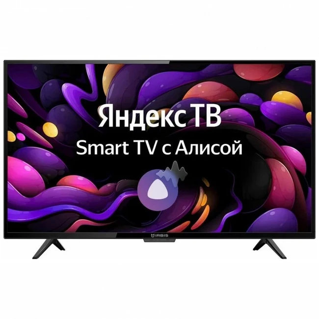 Телевизор Irbis 43U1YDX115FBS2 (43 ", Smart TV, Черный)