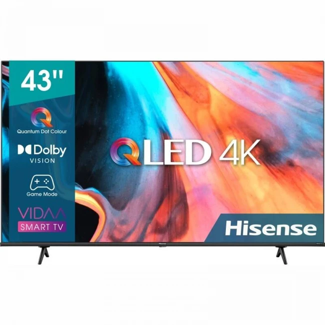 Телевизор Hisense 43E7HQ (43 ", Smart TV, Черный)