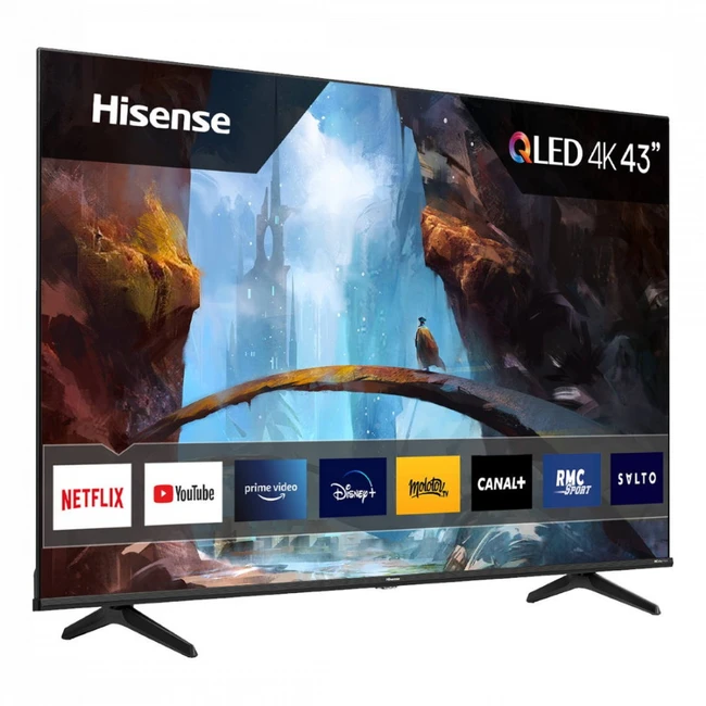 Телевизор Hisense QLED 50E7HQ (50 ", Smart TV, Черный)