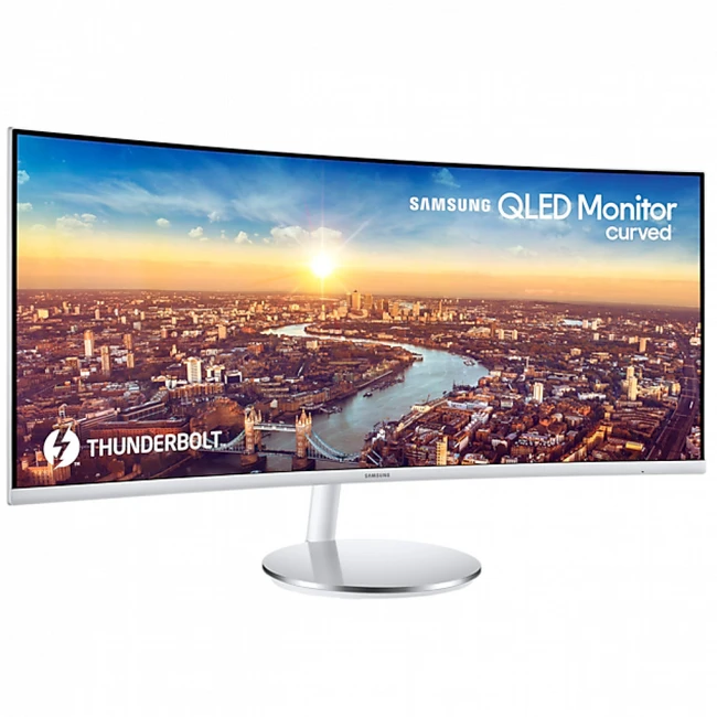 Монитор Samsung C34J791WTM LC34J791WTMXUE (34 ", VA, Ultra-Wide QHD 3440x1440 (21:9), 100 Гц)
