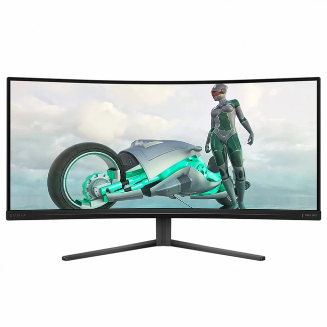 Монитор Philips 34M2C3500L/01 (34 ", VA, Ultra-Wide QHD 3440x1440 (21:9), 180 Гц)