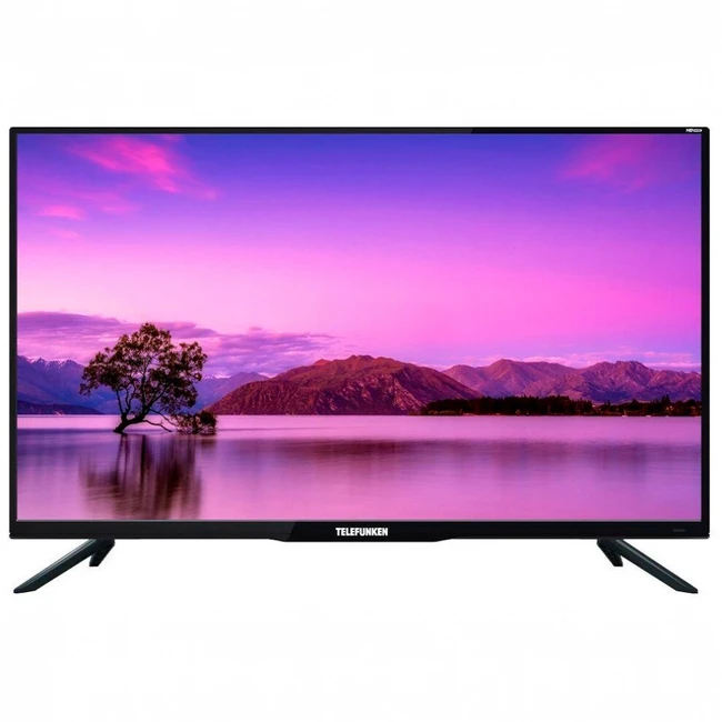Телевизор TELEFUNKEN HD READY TF-LED32S49T2S(ЧЕРНЫЙ)\H (31.5 ", Smart TV, Черный)
