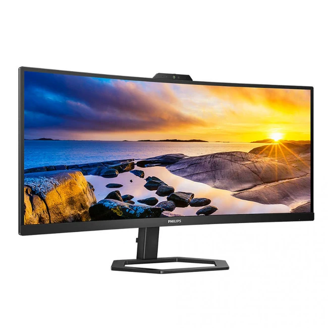 Монитор Philips 34E1C5600HE/00 (34 ", VA, Ultra-Wide QHD 3440x1440 (21:9), 100 Гц)