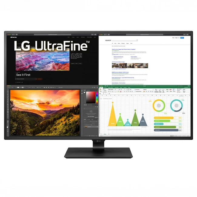 Монитор LG 43UN700-B (42.5 ", IPS, 4K UHD 3840x2160 (16:9), 61 Гц)