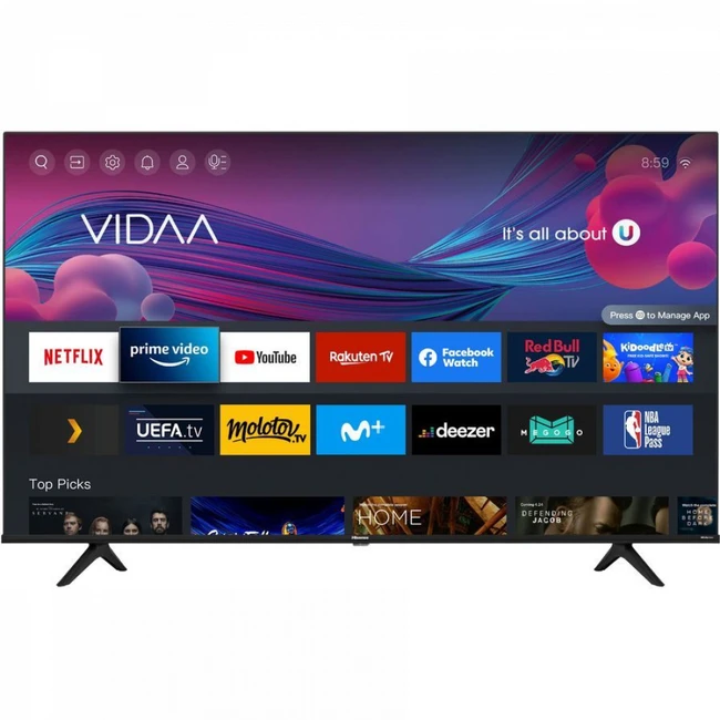 Телевизор Hisense 43A6BG CH (43 ", Smart TV, Черный)