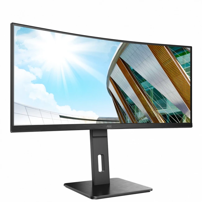 Монитор AOC CU34P2C (34 ", VA, Ultra-Wide QHD 3440x1440 (21:9), 100 Гц)