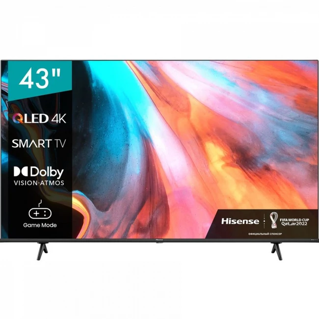 Телевизор Hisense 43E7HQ 43E7HQ CH (43 ", Smart TV, Черный)