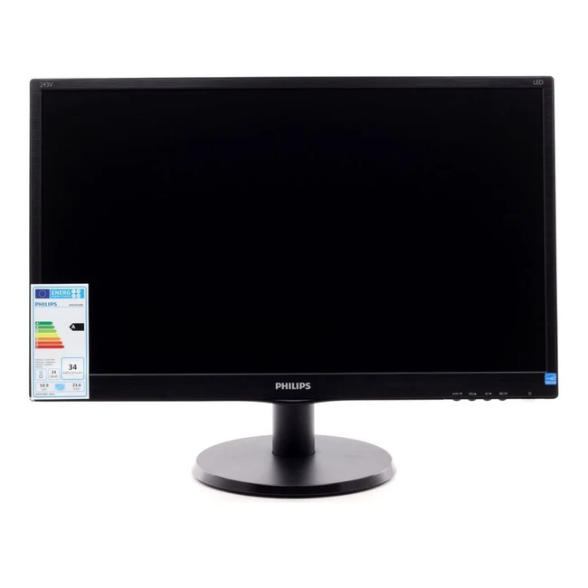 Монитор Philips 243V5LHSB(00/01) (23.6 ", TN, Full HD 1920x1080 (16:9), 60 Гц)
